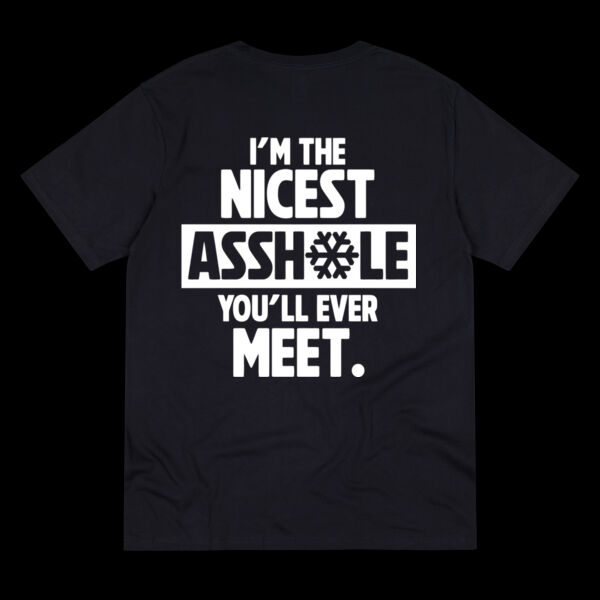 I’m the Nicest A**hole Tee – Savage Humor Graphic Shirt - Thread Project Unisex Summer Tee Thumbnail