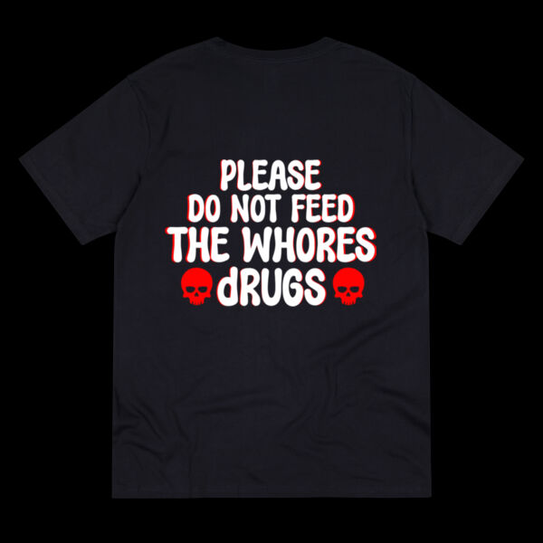 Please Do Not Feed the Chaos Drugs – Funny Party Shirt - Thread Project Unisex Summer Tee Thumbnail