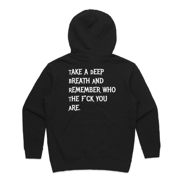 Take a Deep Breath Shirt – Motivational Graphic Tee - AS Colour Womens Premium Hood Thumbnail