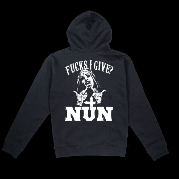 Fucks I Give? Nun – Savage Attitude Hoodie - Thread Project Unisex Epic Hoodie Thumbnail