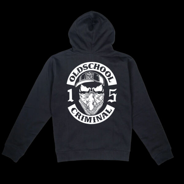 Oldschool Criminal Hoodie – Retro Outlaw Streetwear - Thread Project Unisex Epic Hoodie Thumbnail