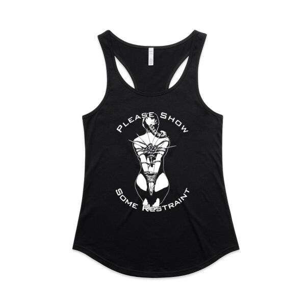 Please Show Some Restraint – BDSM Bondage Graphic Tee  Thumbnail